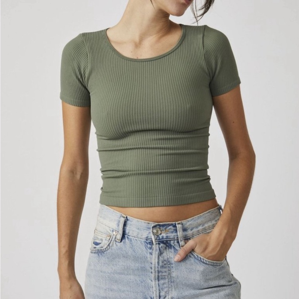 Free People Recycled Baby Tee